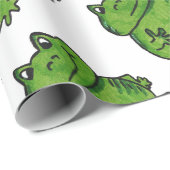 Frosch Frog Geschenkpapier (Rolleneckpunkt)