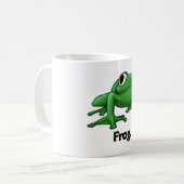 Frosch-Frosch Kaffeetasse (Vorderseite Links)