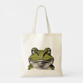 Frosch, Froschfreunde Tragetasche (Rückseite)