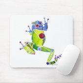 Frosch-Frühlings-Grün Mousepad (Mit Mouse)