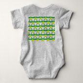 Frosch Fun Baby Bodysuit Strampler (Rückseite)