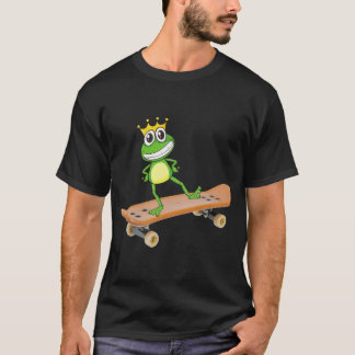Frosch für Skateboarden (10) T-Shirt