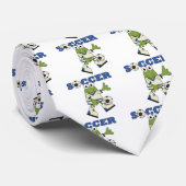 Frosch-Fußball-T-Shirts und Geschenke Krawatte (Gerollt)
