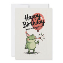 Frosch-Geburtstagsfeier