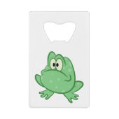 Frosch Geldbeutel Flaschenöffner (Vorderseite)