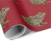 Frosch Geschenkpapier (Rolleneckpunkt)