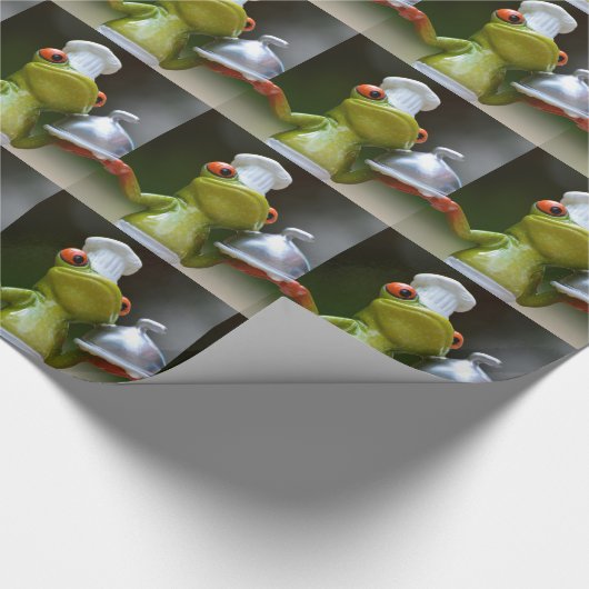 Frosch Geschenkpapier (Ecke)