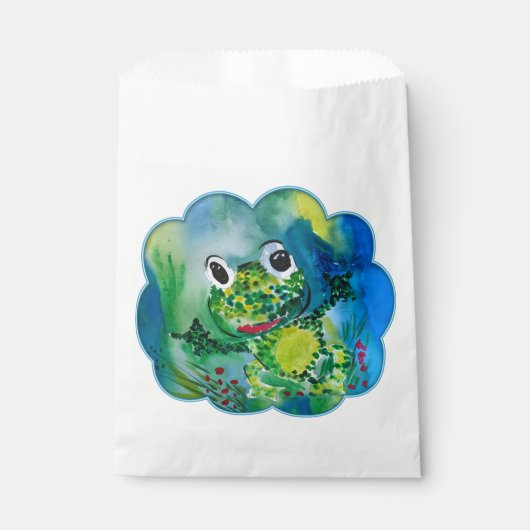 Frosch Geschenktütchen (Vorderseite)