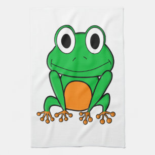 Frosch Geschirrtuch