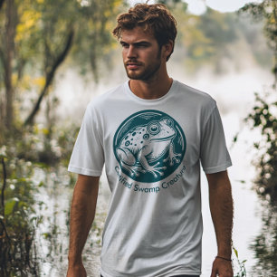 Frosch-Geschmacksmusterkreatur T-Shirt