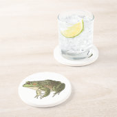 Frosch Getränkeuntersetzer (Seite)