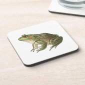 Frosch Getränkeuntersetzer (Linke Seite)