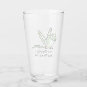 Frosch Glas (Rückseite)