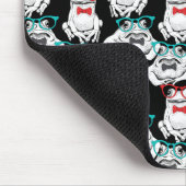 Frosch-Glas-Muster Mousepad (Ecke)