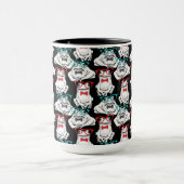 Frosch-Glas-Muster Tasse (Zentrum)