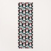 Frosch-Glas-Muster Yogamatte (Vorderseite)