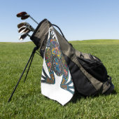 Frosch Golf Handtuch (Gras)