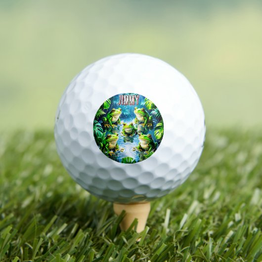 Frosch Golfbälle (Insitu T-Shirt)