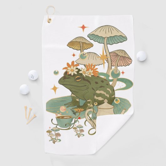 Frosch Golfhandtuch (Insitu)