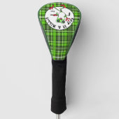 Frosch Golfing Grip It and Ribbit Funny Personalis Golf Headcover (Vorderseite)