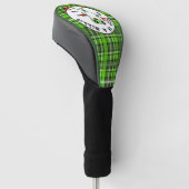 Frosch Golfing Grip It and Ribbit Funny Personalis Golf Headcover (angewinkelt)