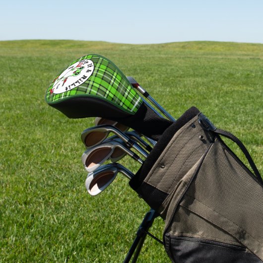 Frosch Golfing Grip It and Ribbit Funny Personalis Golf Headcover (In SItu)