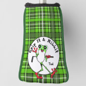 Frosch Golfing Grip It and Ribbit Funny Personalis Golf Headcover (Rotieren 90)