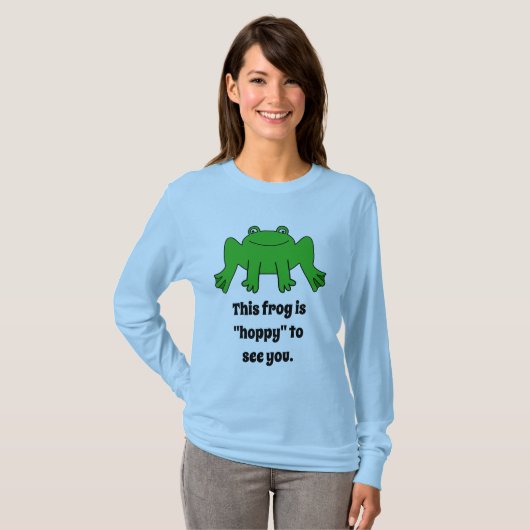 Frosch, grün T-Shirt (Vorne ganz)