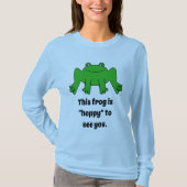 Frosch, grün T-Shirt (Vorderseite)