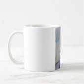 Frosch Grün und Braun 325 ml Classic White Tasse (Links)
