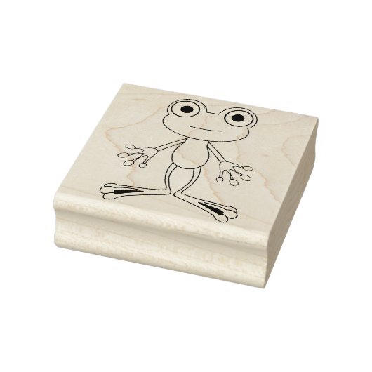 Frosch Gummistempel (Stempel)