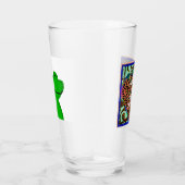 Frosch hält Herz Glas Tasse (Rechts)