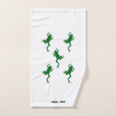 Frosch Handtuch-Set von Zone_413 Badhandtuch Set (Handtuch)