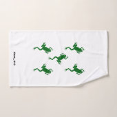 Frosch Handtuch-Set von Zone_413 Badhandtuch Set (Handtuch)