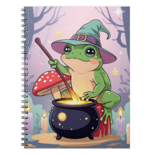 Frosch-Hexen-Journal – Kawaii-Potion-Frosch  Notizblock