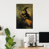 Frosch-Hexen-Kunstposter Gruselige gotische viktor Poster (Heimbüro)
