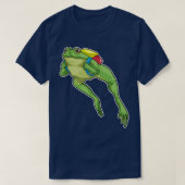 Frosch Hiker Backpack T-Shirt (Design vorne)