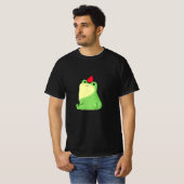 Frosch Hintern Männer T-Shirt (Vorne ganz)