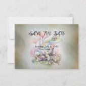 Frosch-Hochzeit Save The Date (Vorderseite)