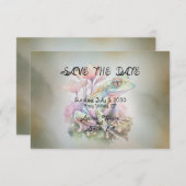 Frosch Hochzeit speichern das Datum Save The Date (Vorne/Hinten)