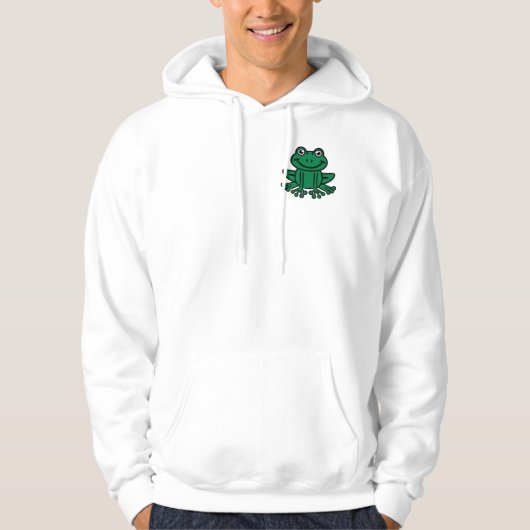 Frosch Hoodie (Vorderseite)