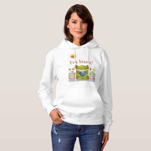 Frosch Hoodie (Vorne ganz)