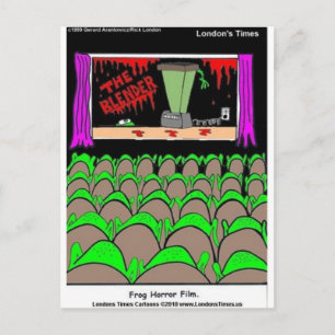 Frosch Horror Film Funny T-Shirts Tasse Mehr Postkarte