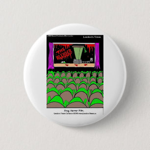 Frosch-Horrorfilm Lustige T-Shirts Tassen Karten M Button