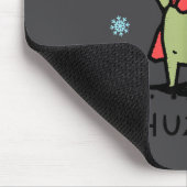 Frosch Huzzah Frosch Ritter Lustiges Schwert Meme Mousepad (Ecke)