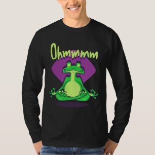 Frosch I Meditation I Yoga Pose I Yoga Frog T-Shirt