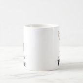 Frosch I Schlief Wie Heute Werde Ich Gewalt Wählen Kaffeetasse (Mittel)