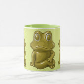 Frosch-Illustration-Azent-Tasse Tasse (Zentrum)