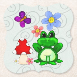 Frosch im Frühjahr EXTRAVAGANT Untersetzer