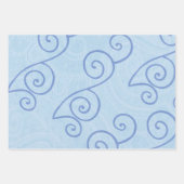 Frosch im Frühling Geschenkpapier Set (Vorderseite 3)